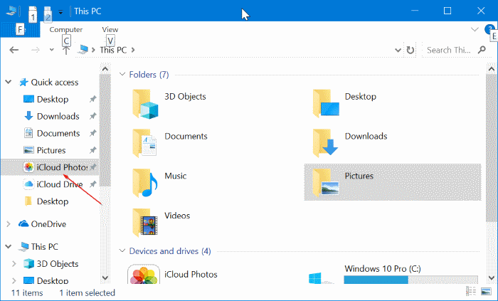download icloud photos to Windows 10 PC 6.1