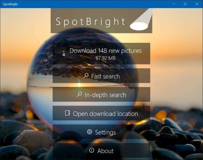 download windows 10 spotlight lock screen pictures step3