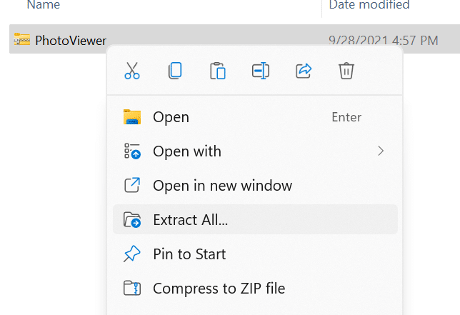 enable Windows Photo Viewer in Windows 11 pic1