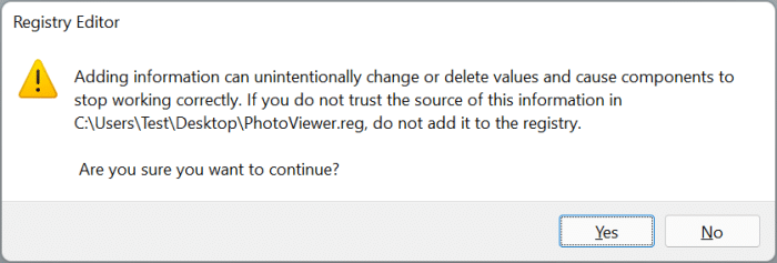 enable Windows Photo Viewer in Windows 11 pic5