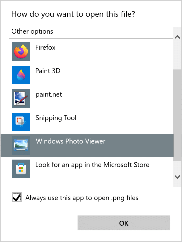 enable Windows Photo Viewer in Windows 11 pic8