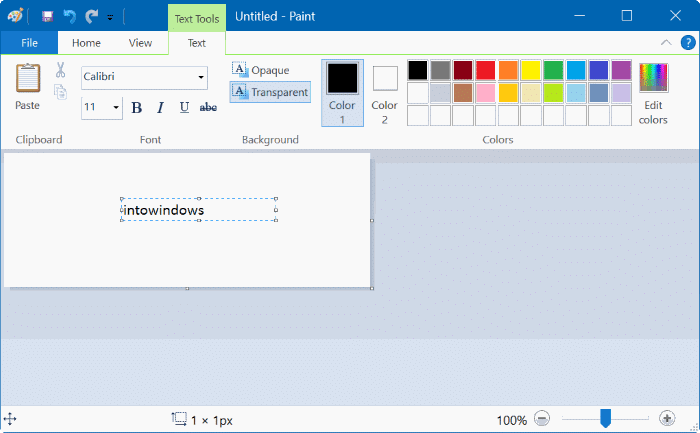enable classic paint program in Windows 10 Creators Update