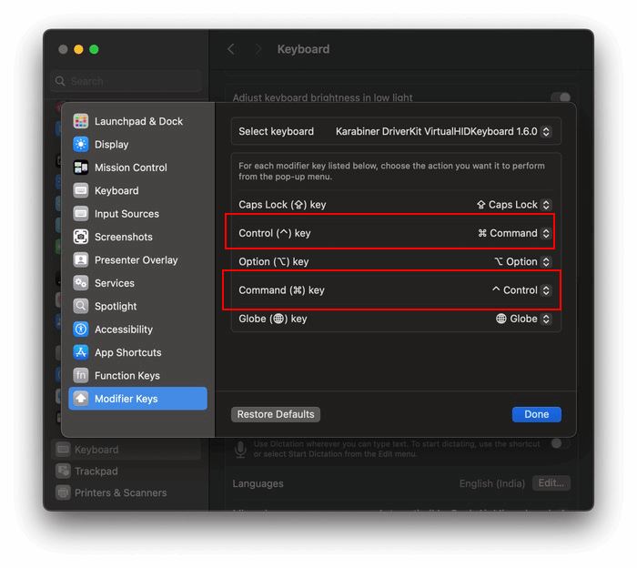 enable ctrl c and ctrl v on mac pic2