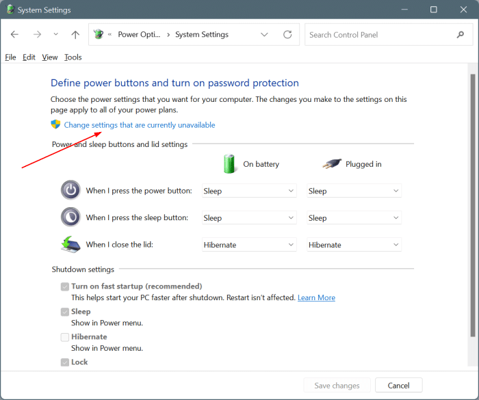 enable hibernate in Windows 11 start menu pic4
