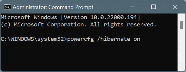 enable hibernate in Windows 11 start menu pic67