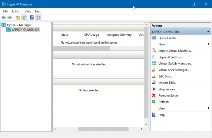 enable hyper-v in Windows 10 pic01
