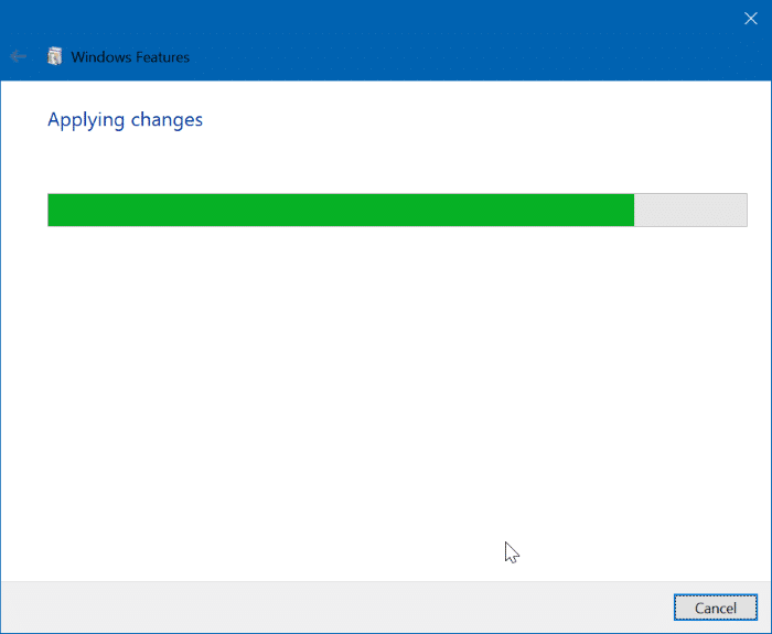 enable hyper-v in Windows 10 pic4