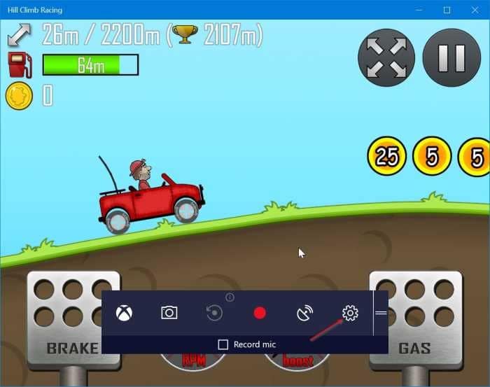 enable or disable Game mode for individual apps