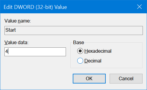 enable or disable USB drives in Windows 10 pic2