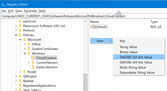 enable or disable Windows spotlight in Windows 10 pic5