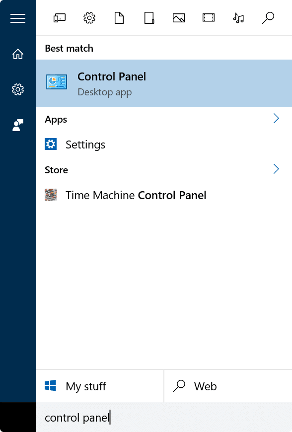 enable or disable language bar in Windows 10 step1