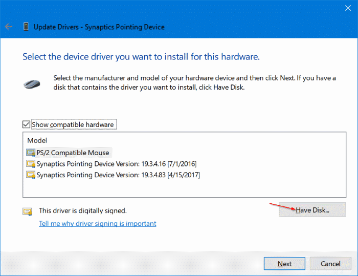 enable precision touchpad on any Windows 10 laptop pic8