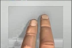 enable two finger tapping in Windows