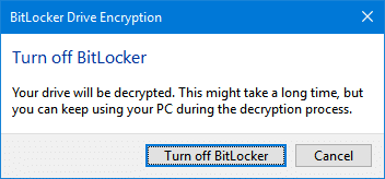 encrypt USB drive using bitlocker in windows 10 pic11