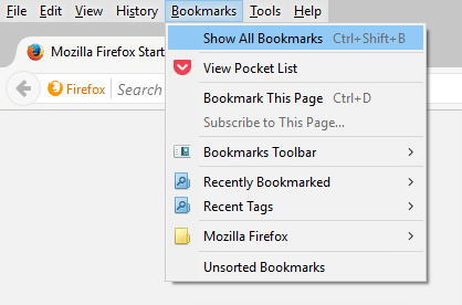 export Edge favorites bookmarks to Chrome and Firefox step5