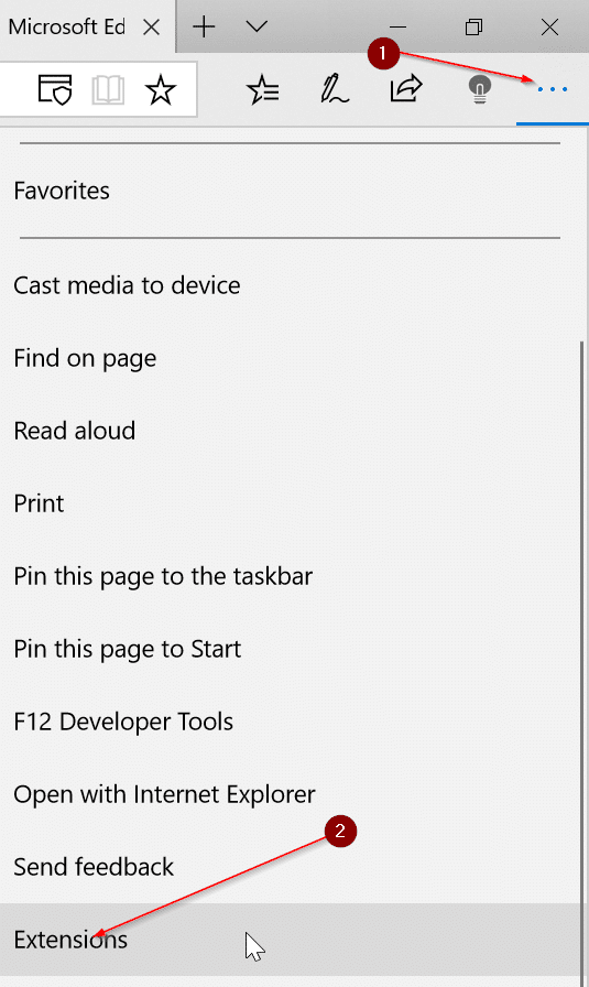 fix Edge browser is slow in Windows 10 pic01