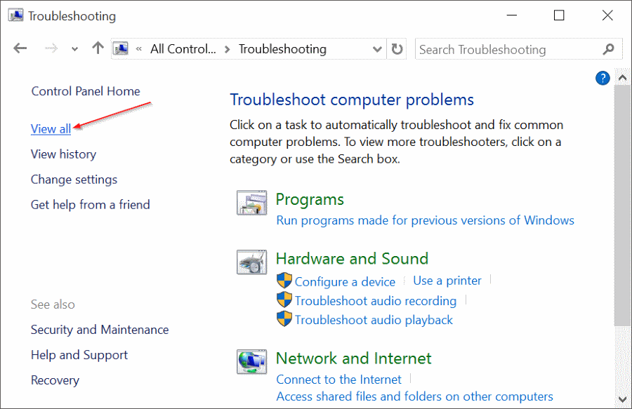 fix Windows 10 search issues by rebuilding index pic8