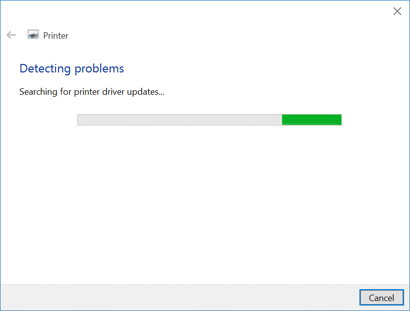 fix printer issues in Windows 10 pic1
