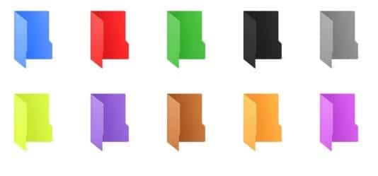 folder color changer for Windows 10