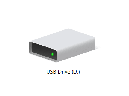 format USB flash drive via Command Prompt in Windows 10 pic01