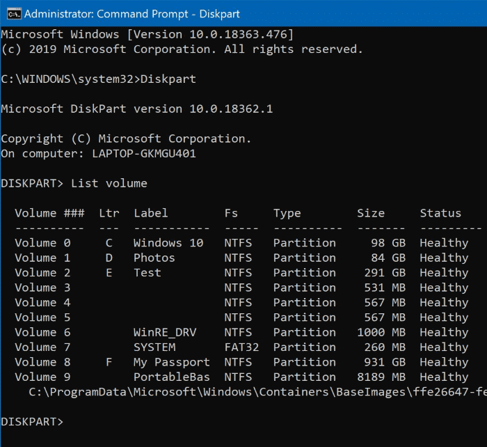 format drives in Windows 10 pic10