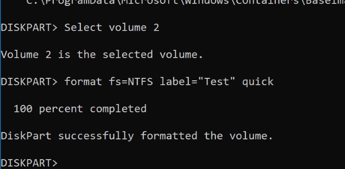 format drives in Windows 10 pic11
