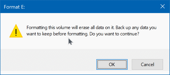 format drives in Windows 10 pic8