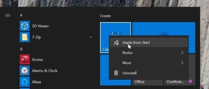 get classic start menu in Windows 10 pic02