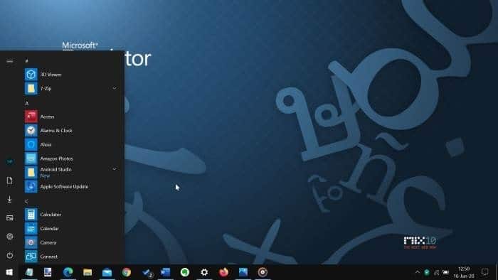 get classic start menu in Windows 10 pic07