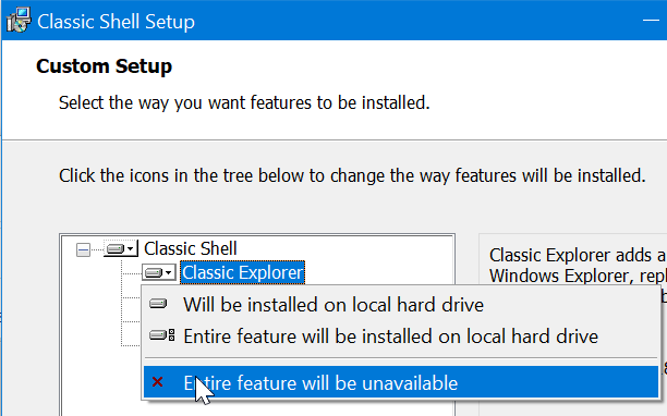 get classic start menu in Windows 10 pic2
