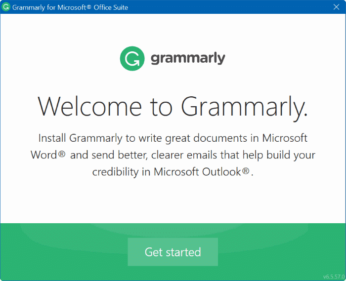 grammarly advanced grammer checker for Word pic02