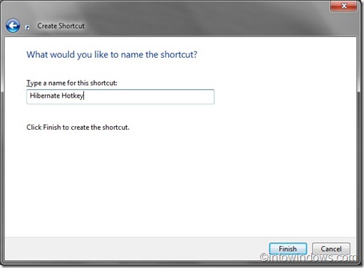 hibernate hotkey