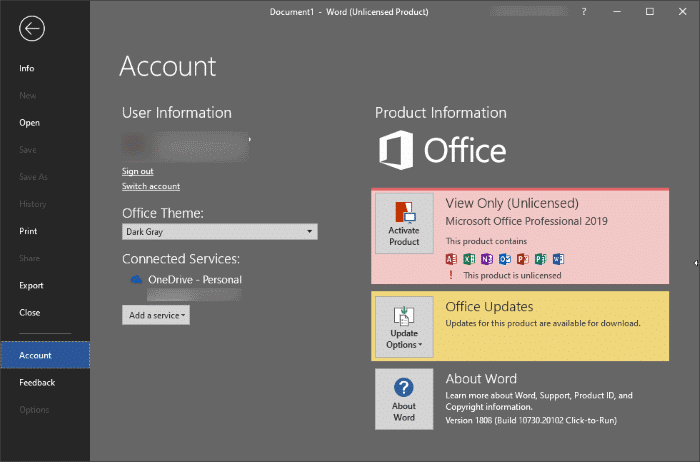 how long can you use microsoft office without activation pic3