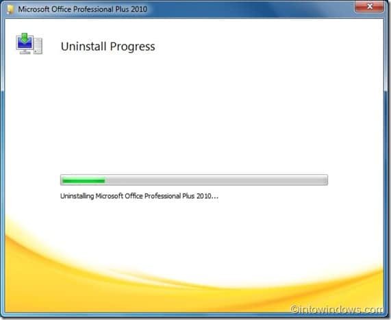how to uninstall office 2010 beta 