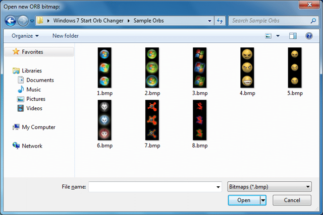 Windows 7 start orb changer pic01