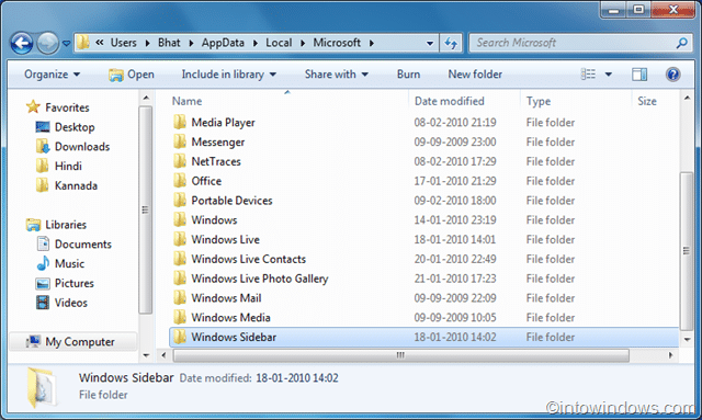 How To Backup Desktop Gadgets In Windows 7 pic3