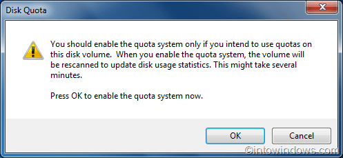 How To Enable Disk Quota Management In Windows 7 pic3