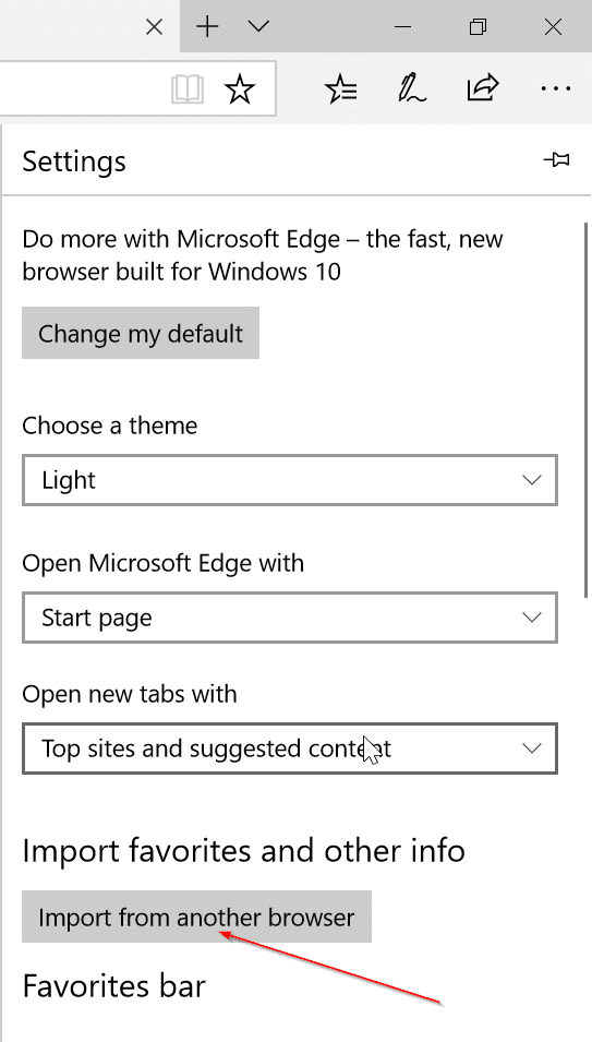 import passwords from Chrome to Edge pic2