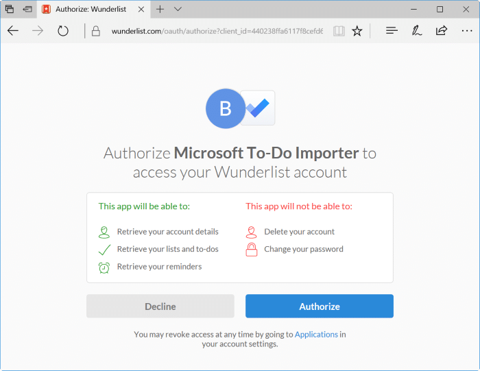 import wunderlist and todoist to Microsoft To-Do pic4