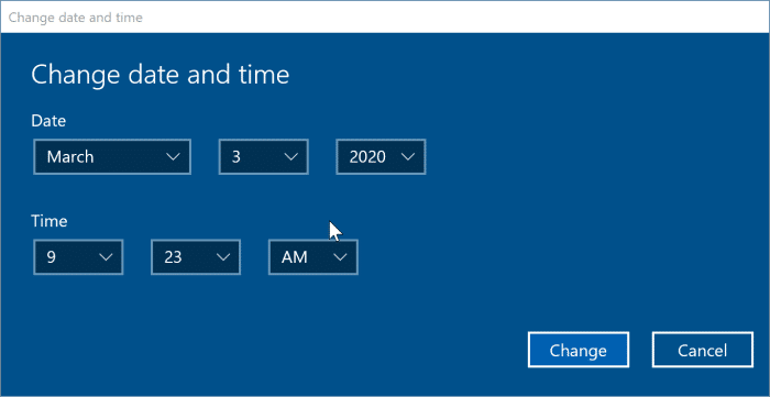 incorrect date and time in Windows 10 pic4
