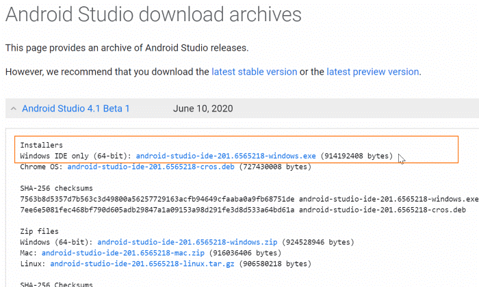 install Android on Windows 10 pic02