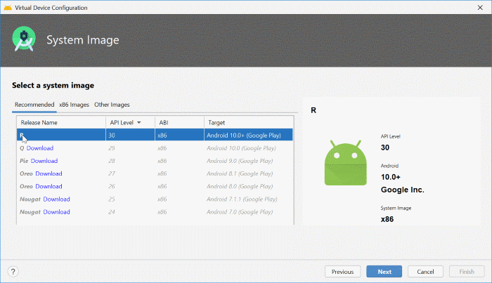 install Android on Windows 10 pic33