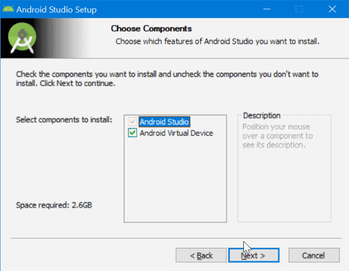install Android on Windows 10 pic4.1