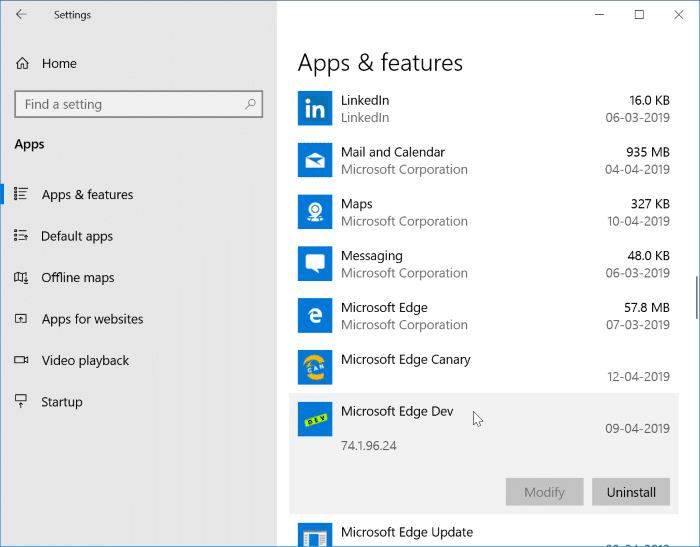 install Microsoft Edge on Windows 10 pic4