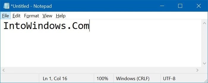 install Notepad in Windows 10 pic01