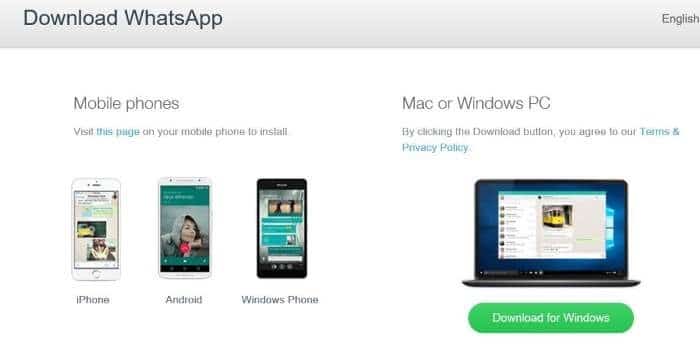 install Whatsapp desktop on Windows 10 step1
