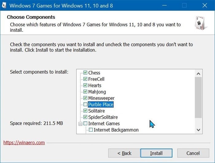 install Windows 7 games in Windows 10 11 pic8