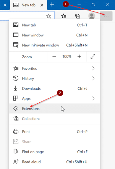 install and uninstall themes in Microsoft Edge in Windows 10