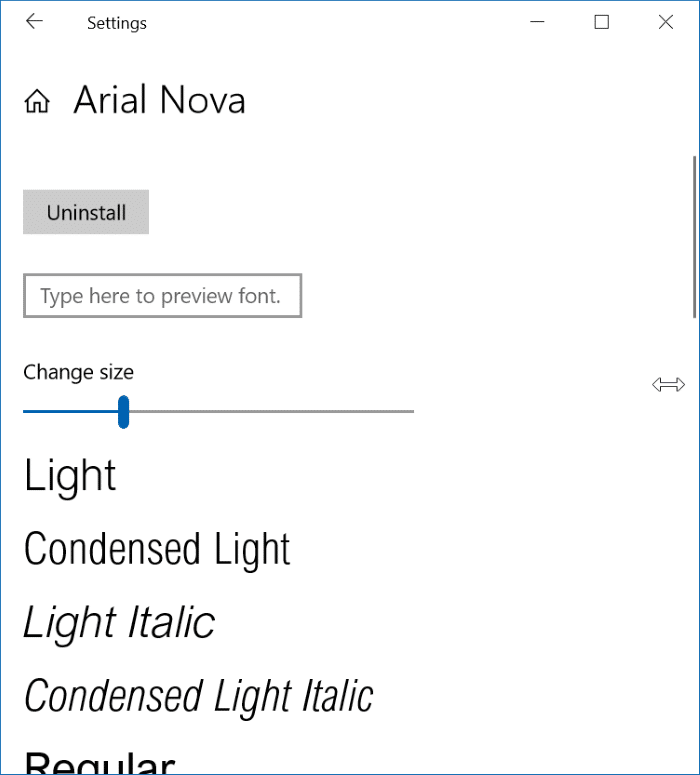 install new fonts from Store in Windows 10 pic7