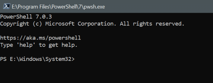 install powershell 7 on Windows 10 pic13